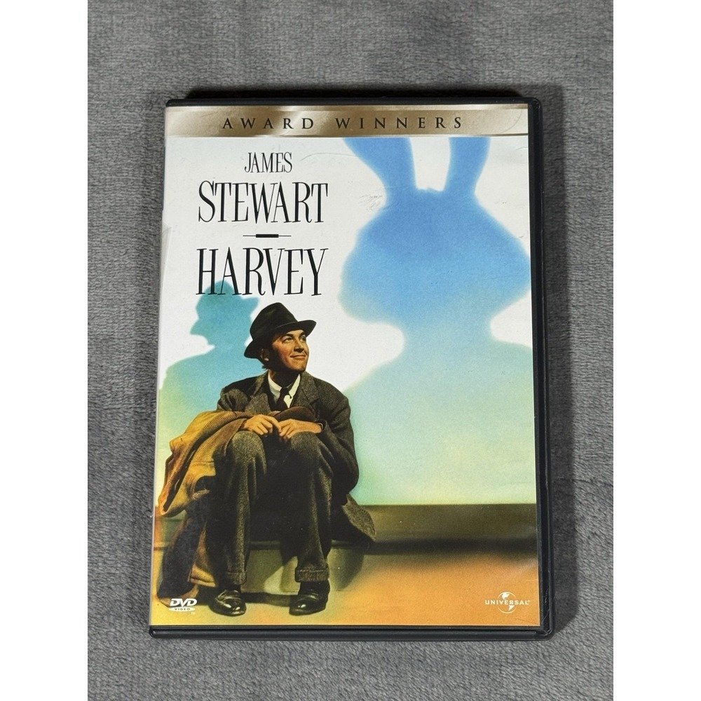 Harvey DVD James Stewart 1950 B&W Fantasy Comedy Classic Movie Universal NTSC NR